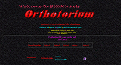 Desktop Screenshot of orthotorium.net