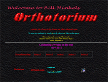 Tablet Screenshot of orthotorium.net
